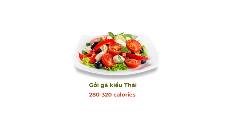 Salad gà thái tươi ngon, món ăn giảm cân hiệu quả cho chế độ ăn kiêng lành mạnh