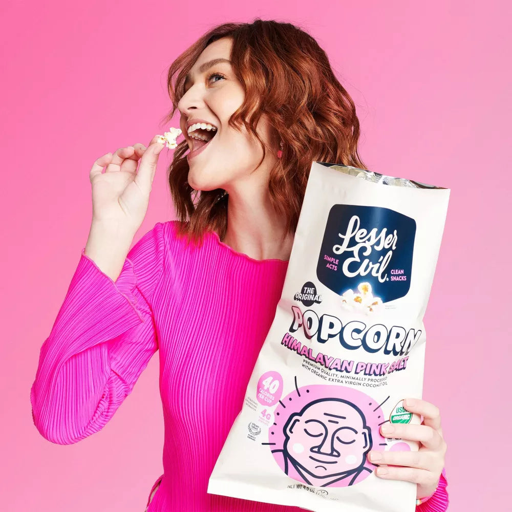 Bỏng ngô LesserEvil chất lượng cao, thơm ngon và là lựa chọn tốt cho sức khỏe của bạn