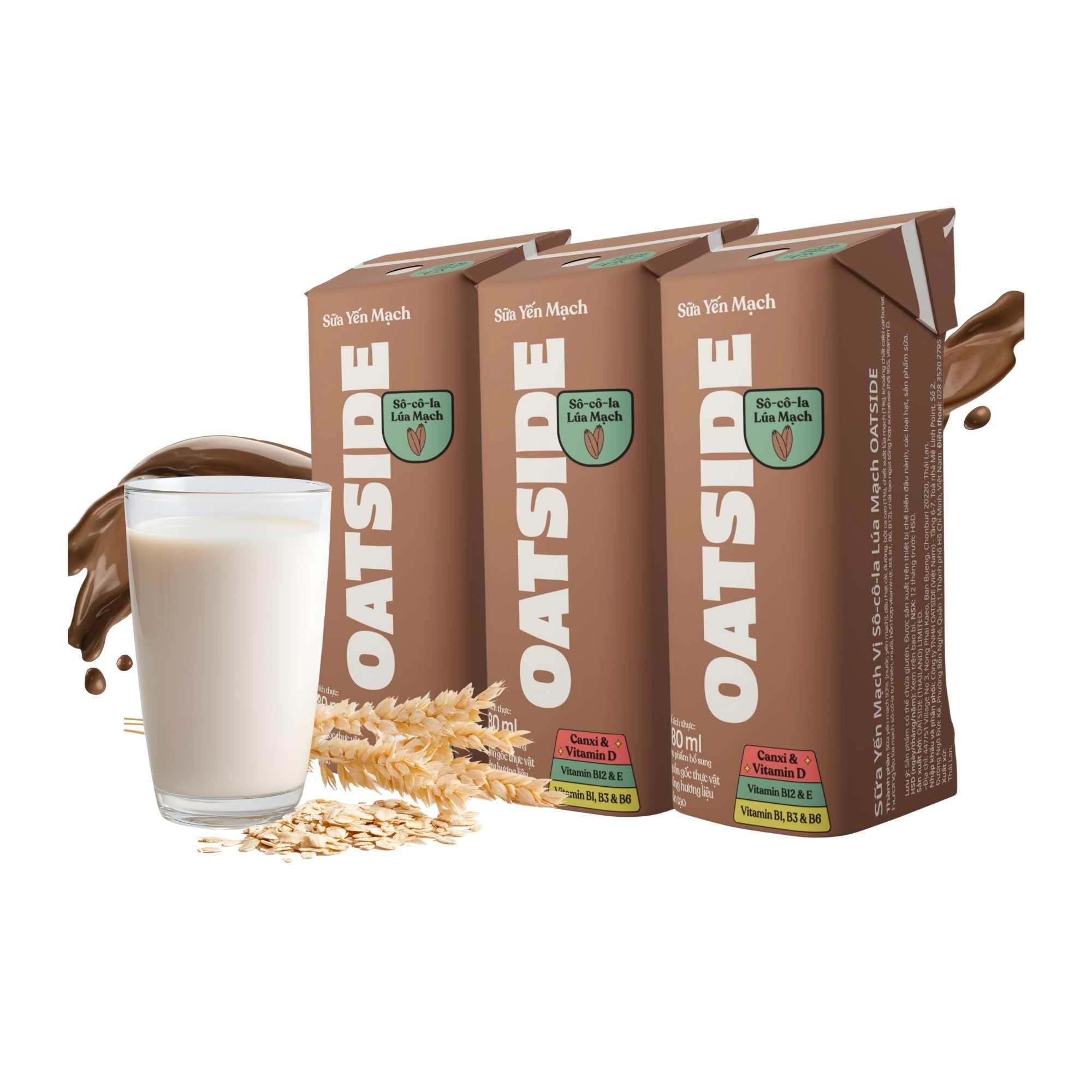 Sữa yến mạch socola thơm ngon bổ dưỡng, lựa chọn tuyệt vời cho sức khỏe và năng lượng hàng ngày