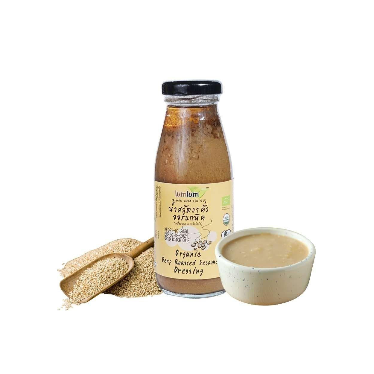 Sốt mè rang hữu cơ thơm ngon tự nhiên, cải thiện sức khỏe và tăng hương vị món ăn