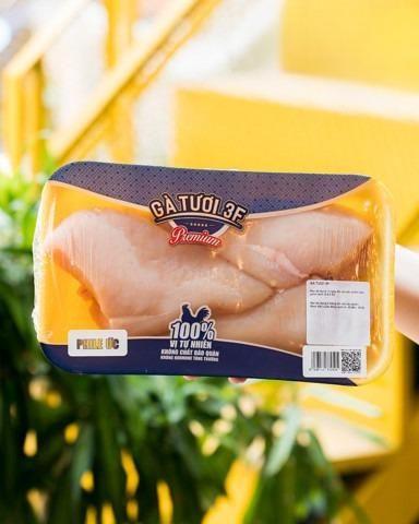 Thịt gà 3F tươi ngon, mọng nước, đảm bảo chất lượng cao